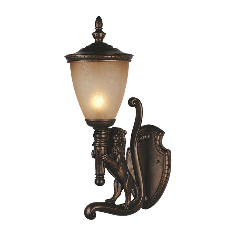 Уличный настенный светильник с лампами светодиодными, комплект от Lustrof. №16925-618363